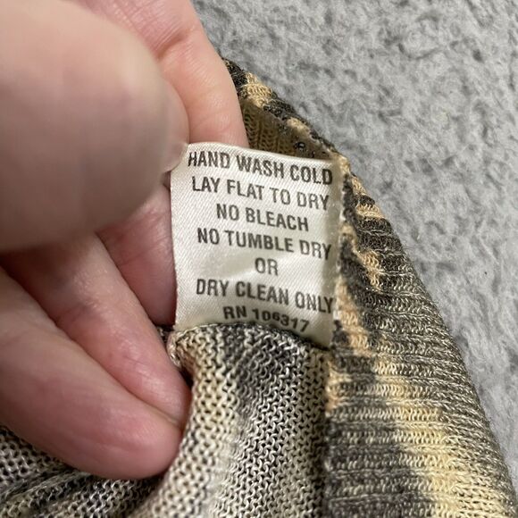 Lydia Hirscher Anthropologie Tunic Tank Linen Blend Womens S Tribal - Picture 5 of 9